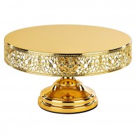 Cake Stand Decor Dourado