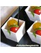 Tacinha Cubo Branco