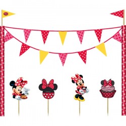 Kit Decorativo para Bolo Minnie