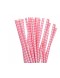 Palhinhas Losangos Rosa Forte