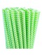 Palhinhas Chevron Verde Maça