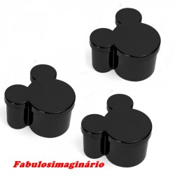 Caixa Mickey & Minnie Preto