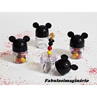 Frasquinho Mickey & Minnie Preto
