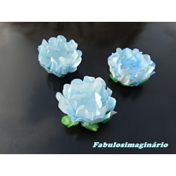 Forminha para Doces Flor Bela Azul