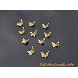 Aplique Mini Borboleta Glitter