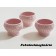 Cachepot Rendado Rosa