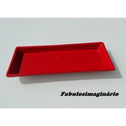 Bandeja Linea Vermelho