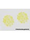 Fundo Rendado Flor Amarelo