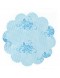 Fundo Rendado Azul