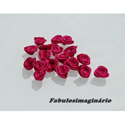 Florzinha Cetim Pink Pequena