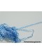Espiguilha Mesclada Branco - Azul Turquesa