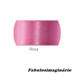 Fita Cetim Rosa 7mm