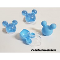 Caixa Decorativa Mickey & Minnie Azul