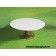 Cake Stand Linea Dourado-Branco Grande 