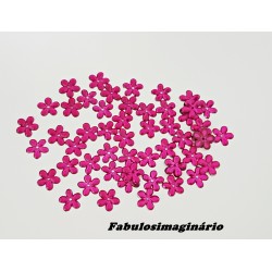 Aplique Mini Florzinha Rosa