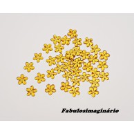Aplique Mini Florzinha Amarelo