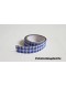 Washi Tape Glitter Losangos Azul