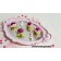 Bandeja Decor Oval Rosa