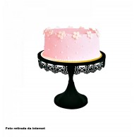 Cake Stand Decor Preto Pequeno