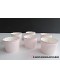 Forma Taça Risquinhas Rosa