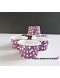 Mini Forminha Bolinhas Lilás