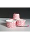 Mini Forminha Bolinhas Rosa