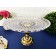 Cake Stand Lapidado Dourado