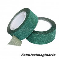 Washi Tape Glitter Verde