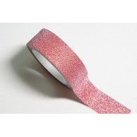 Washi Tape Glitter Rosa