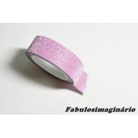 Washi Tape Glitter Pink